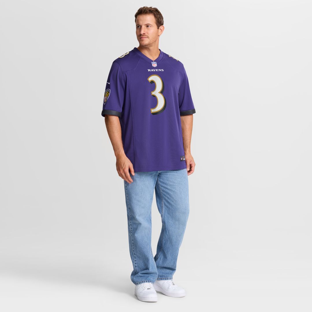 Chidobe Awuzie Baltimore Ravens Nike Team Game Jersey -  Purple