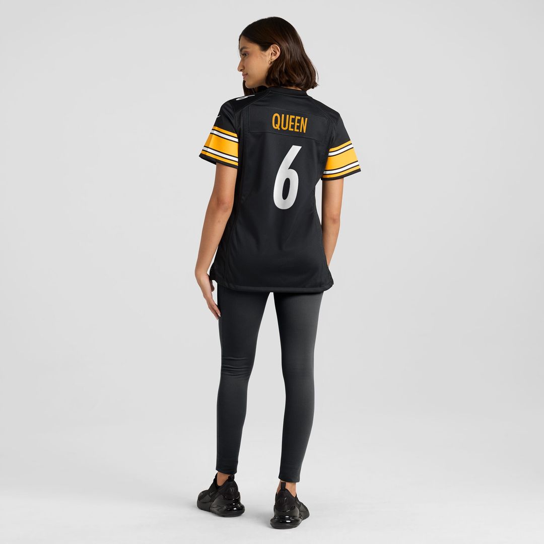 Patrick Queen Pittsburgh Steelers Nike Women's Game Player Jersey - Black