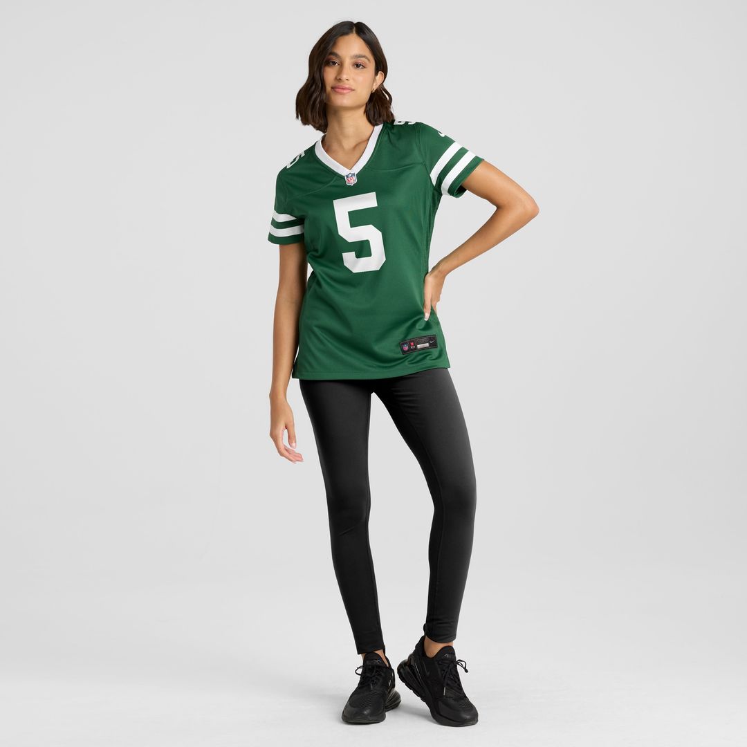 Garrett Wilson New York Jets Nike Women's Game Jersey - Legacy White