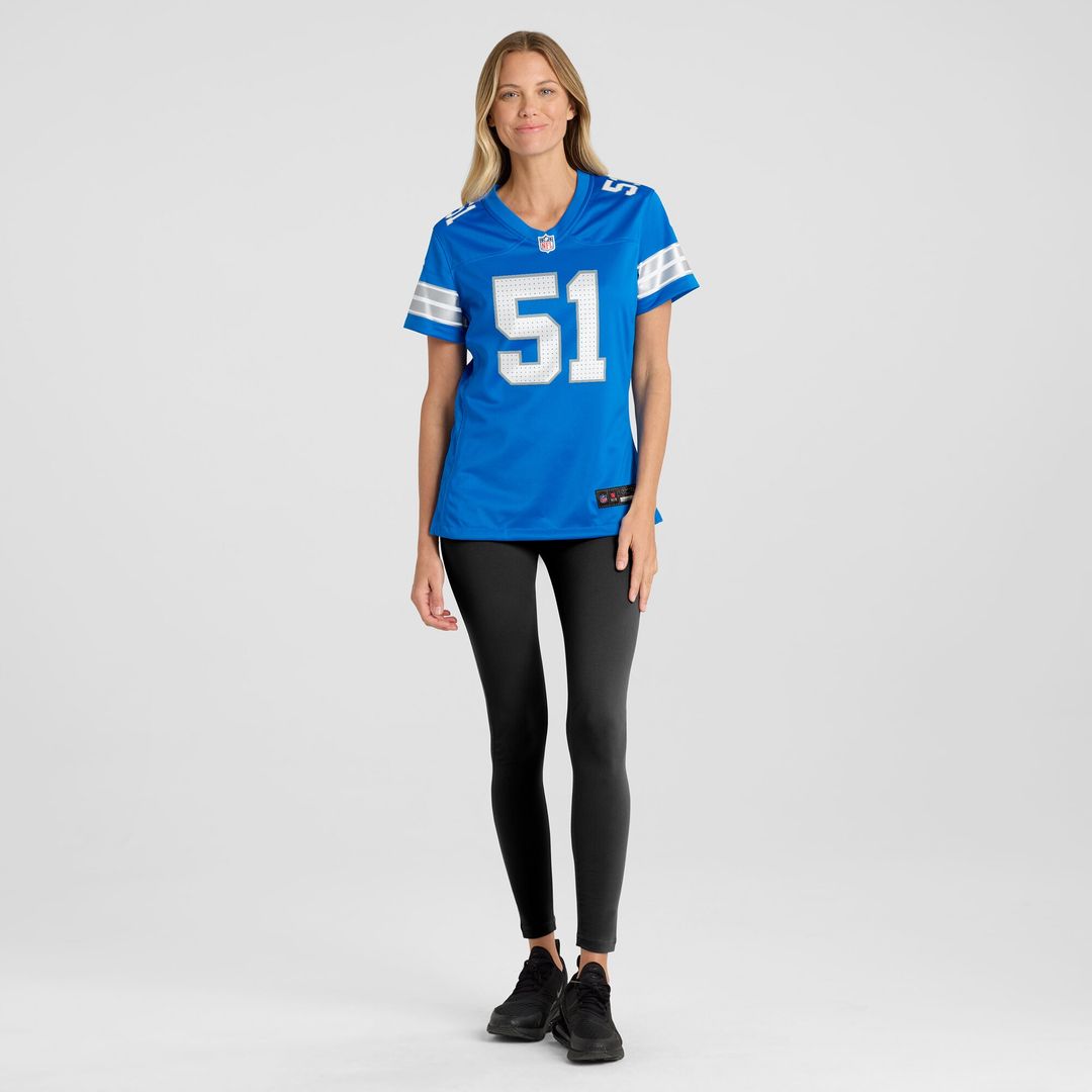 Ben Niemann Detroit Lions Nike Women's Team Game Jersey -  Blue