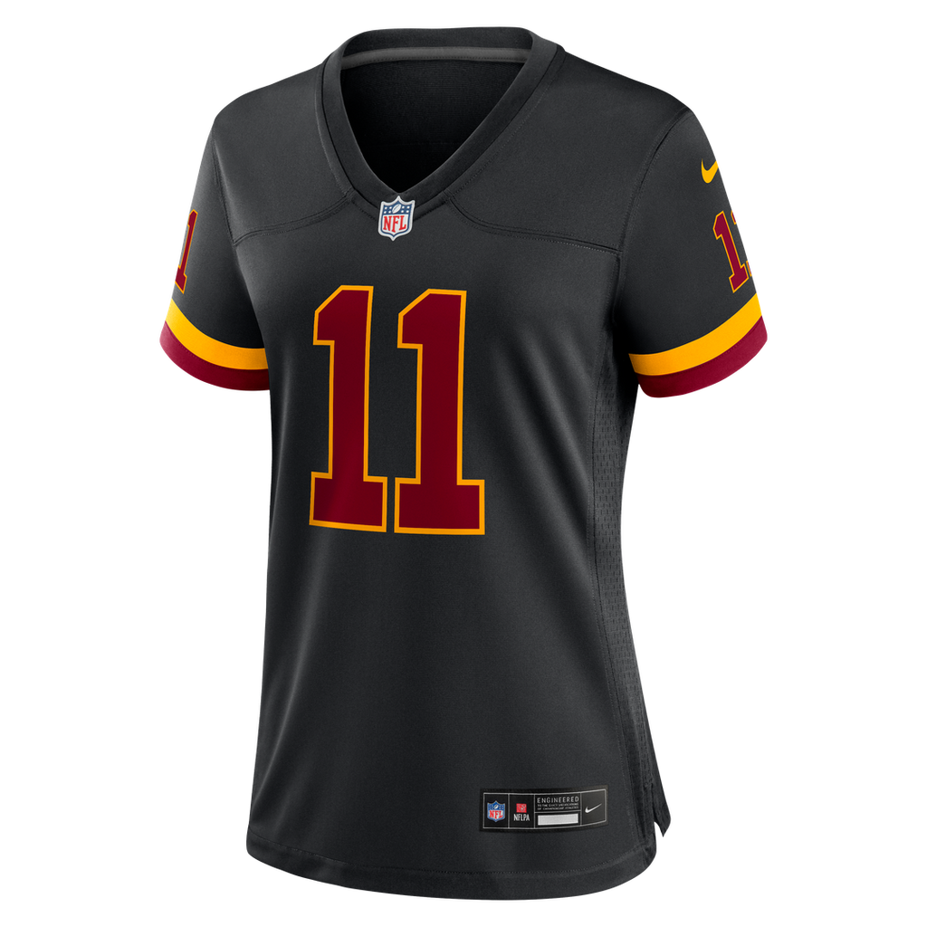 Luke McCaffrey Washington Commanders Nike Women's Game Super Bowl Era Jersey - White