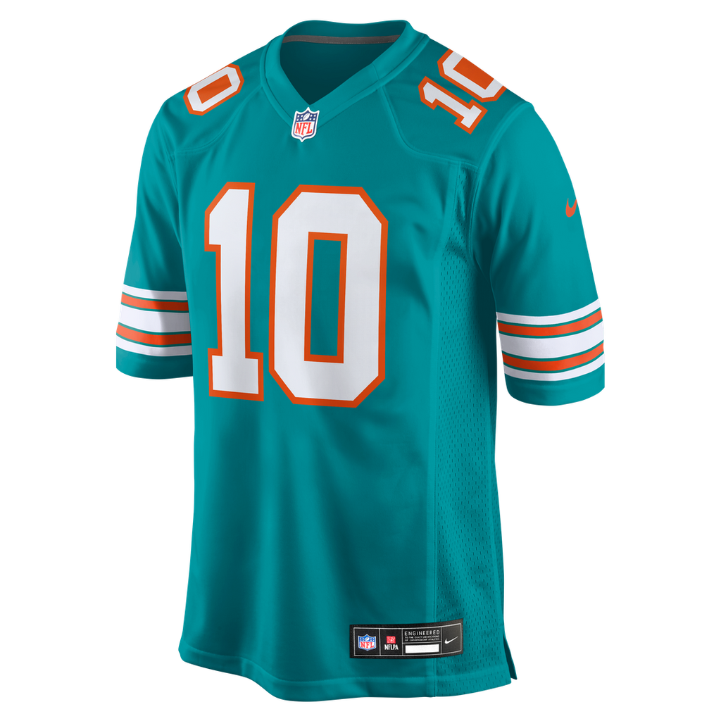 Jacob Rodriguez Miami Dolphins Nike Alternate Game Jersey - Aqua
