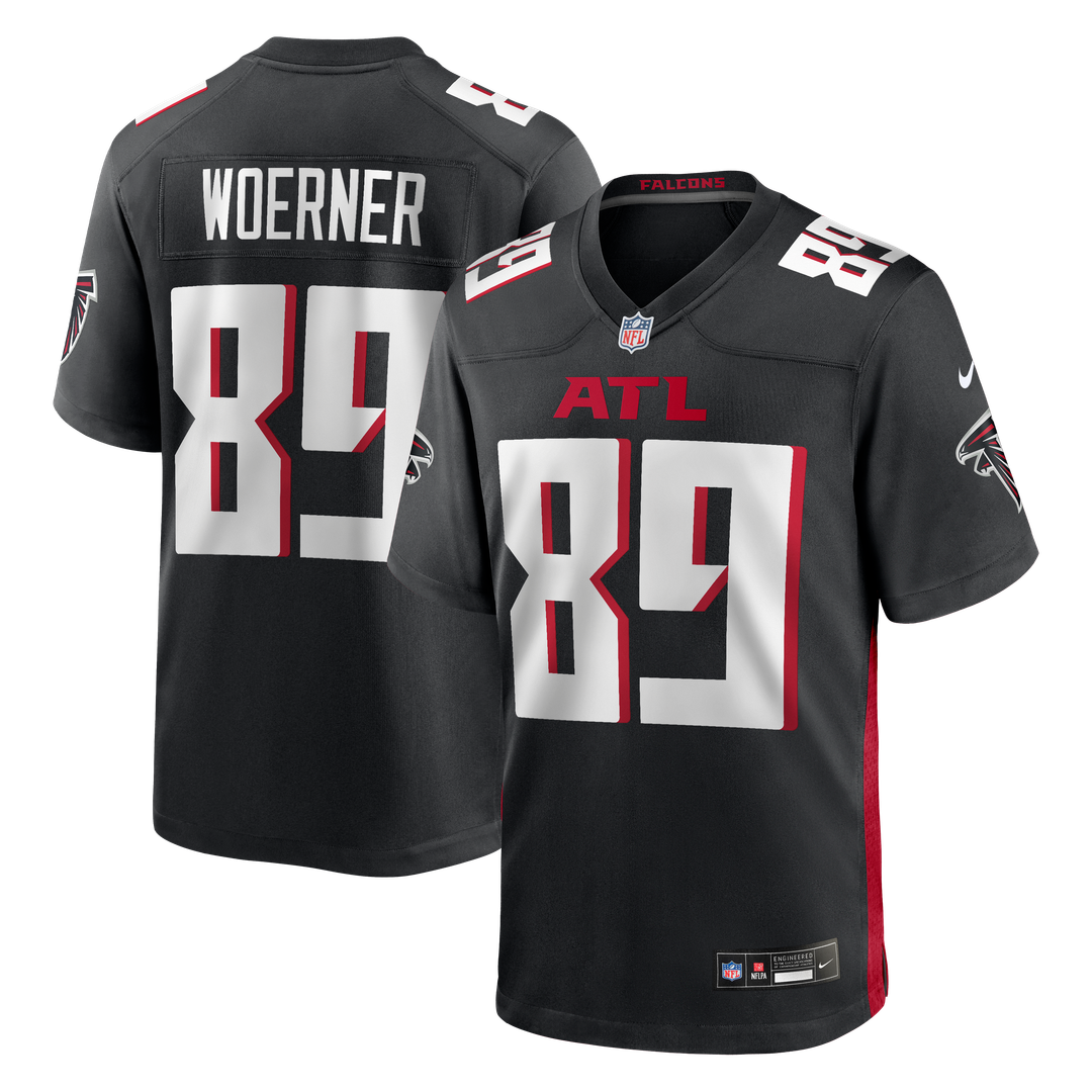 Charlie Woerner Atlanta Falcons Nike  Game Jersey -  Black