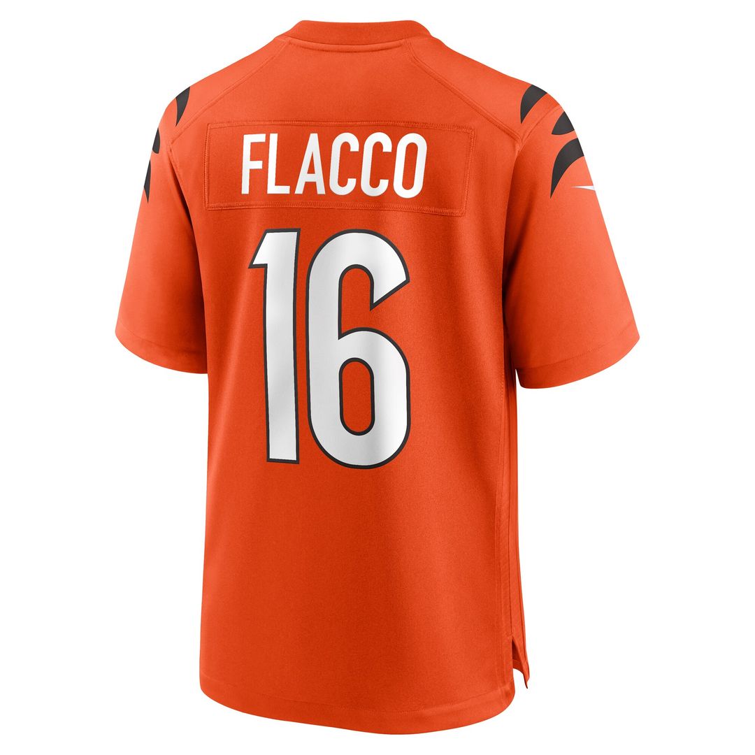 Joe Flacco Cincinnati Bengals Nike Alternate Game Jersey -  Orange