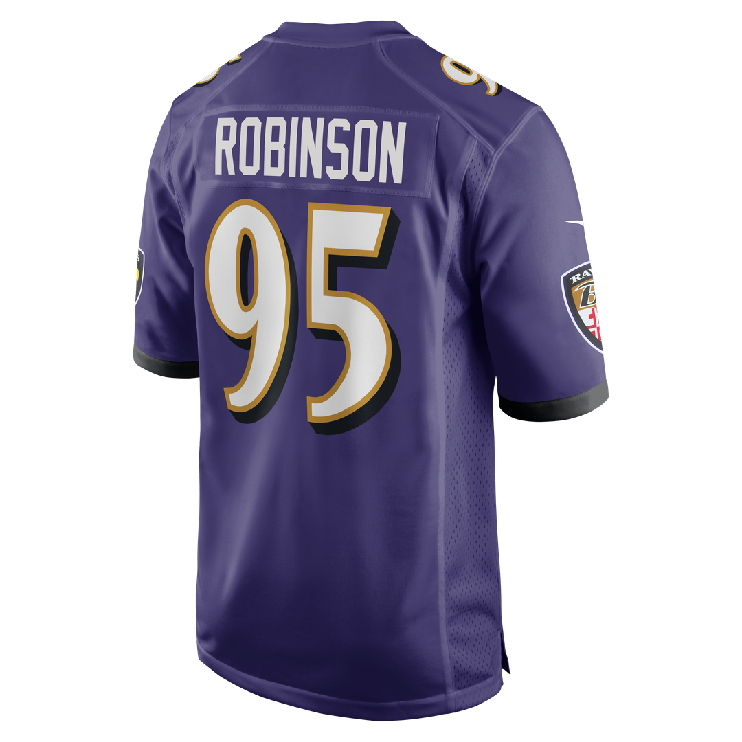 Tavius Robinson Baltimore Ravens Nike Team Game Jersey -  Purple