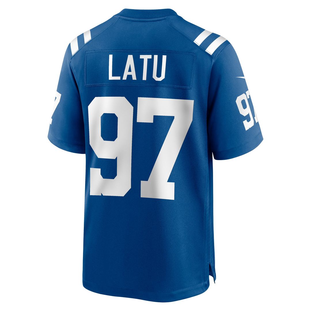 Laiatu Latu Indianapolis Colts Nike  Player Game Jersey - Royal