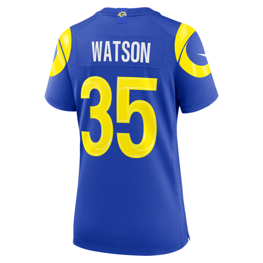 Jaylen Watson Los Angeles Rams Nike Women's Team Game Jersey -  Royal