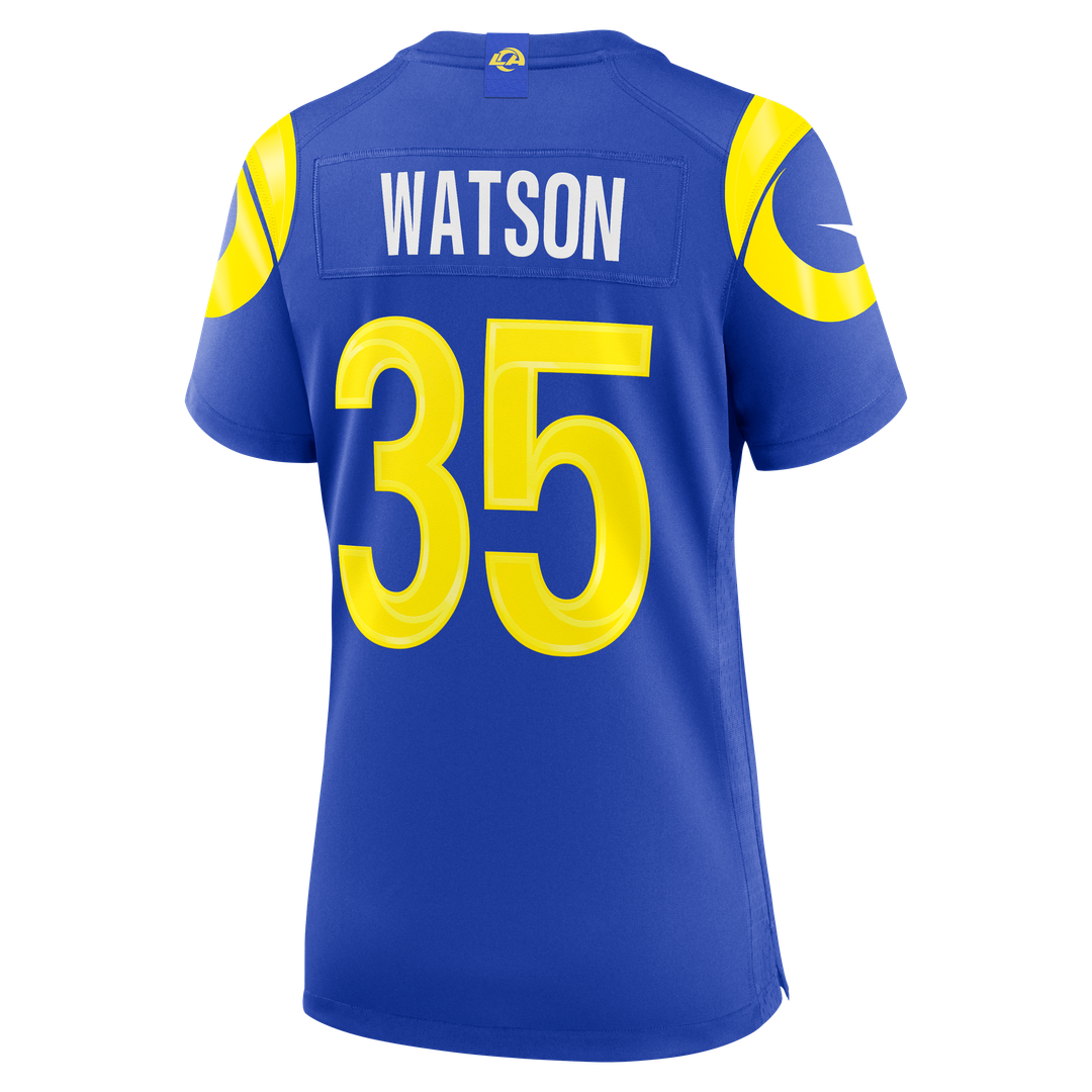 Jaylen Watson Los Angeles Rams Nike Women's Team Game Jersey -  Royal
