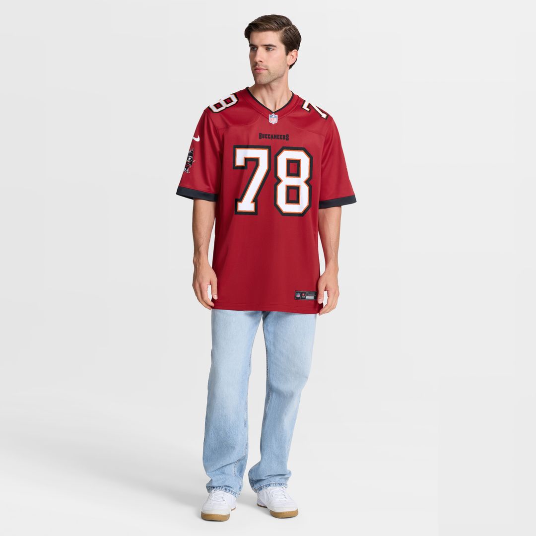Tristan Wirfs Tampa Bay Buccaneers Nike Player Game Jersey - Red