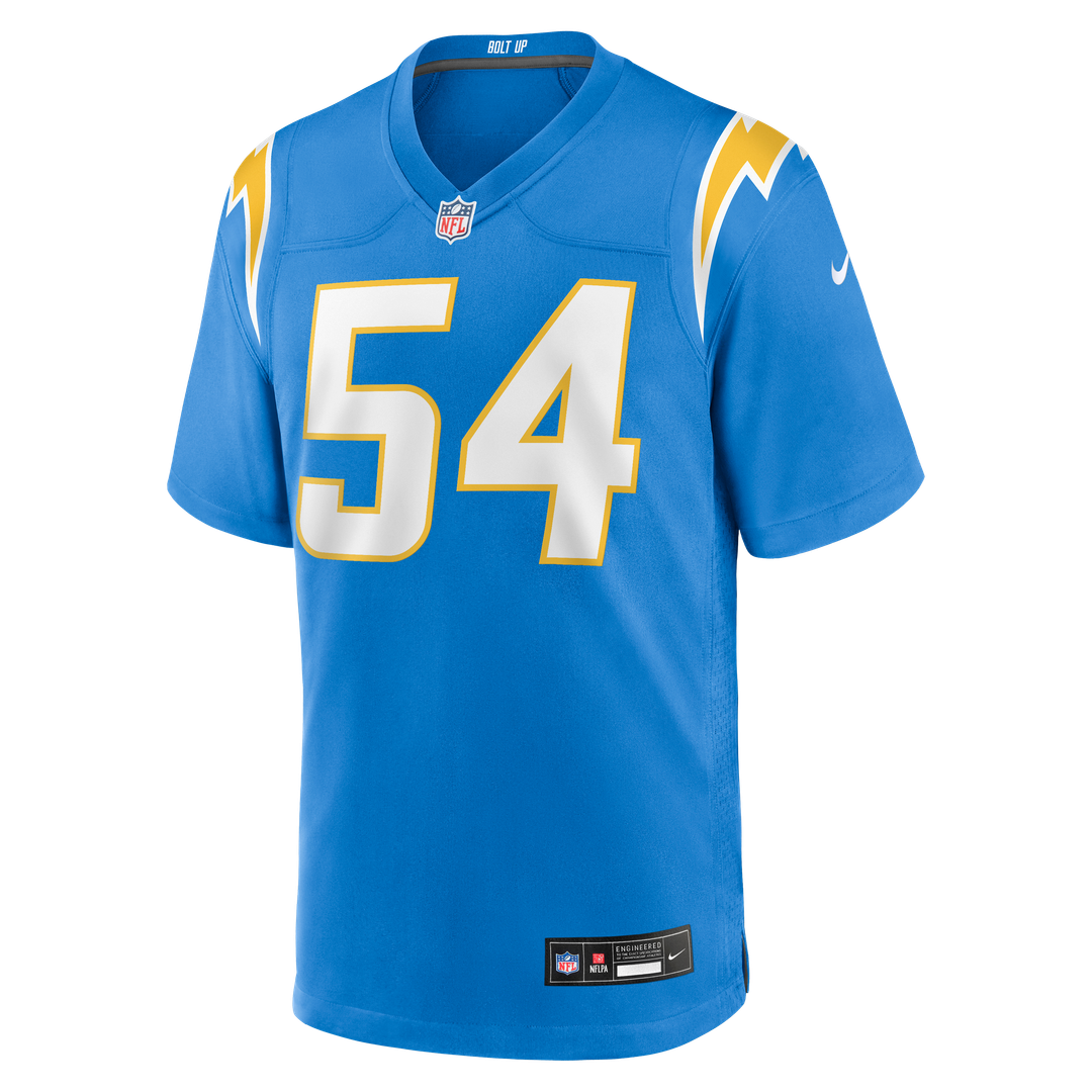 Kyle Kennard Los Angeles Chargers Nike Team Game Jersey -  Powder Blue