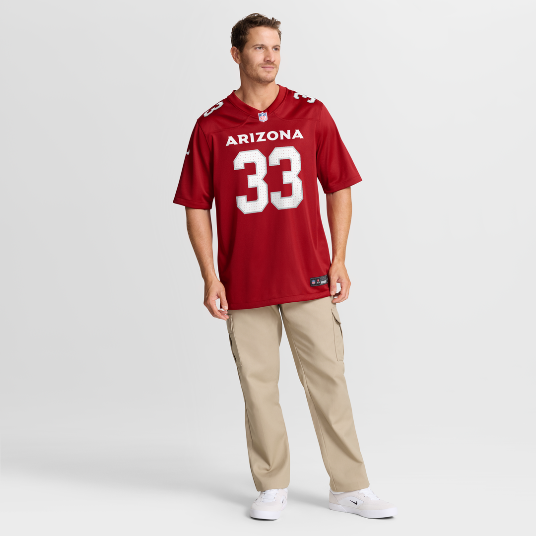 Trey Benson Arizona Cardinals Nike Team Game Jersey -  Cardinal