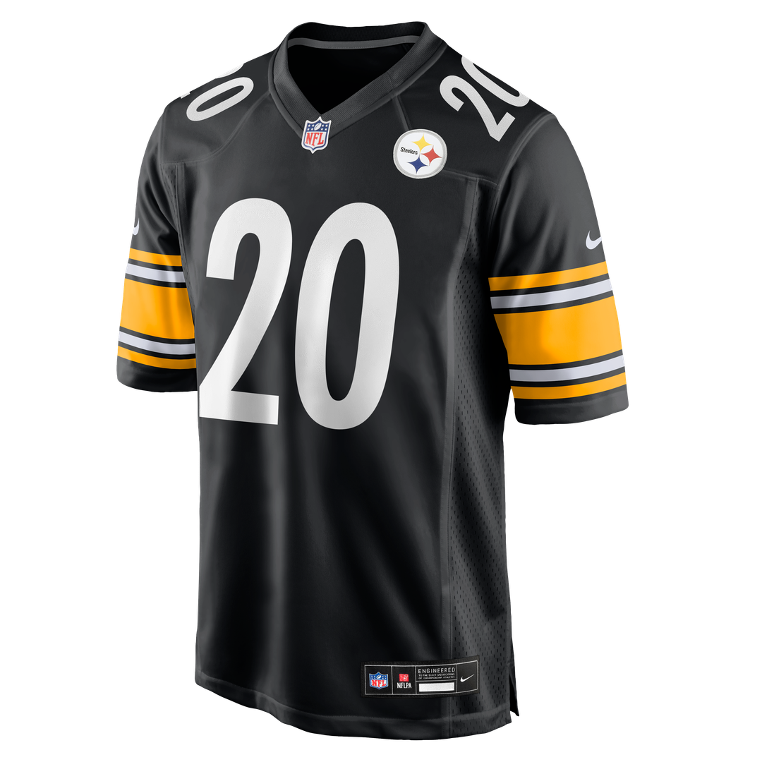 Kaleb Johnson Pittsburgh Steelers Nike Team Game Jersey -  Black