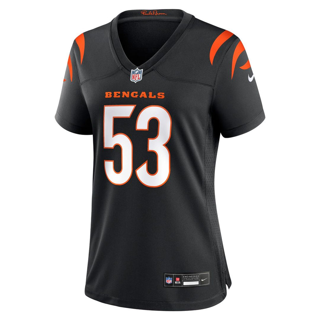 Boye Mafe Cincinnati Bengals Nike Women's Team Game Jersey -  Black