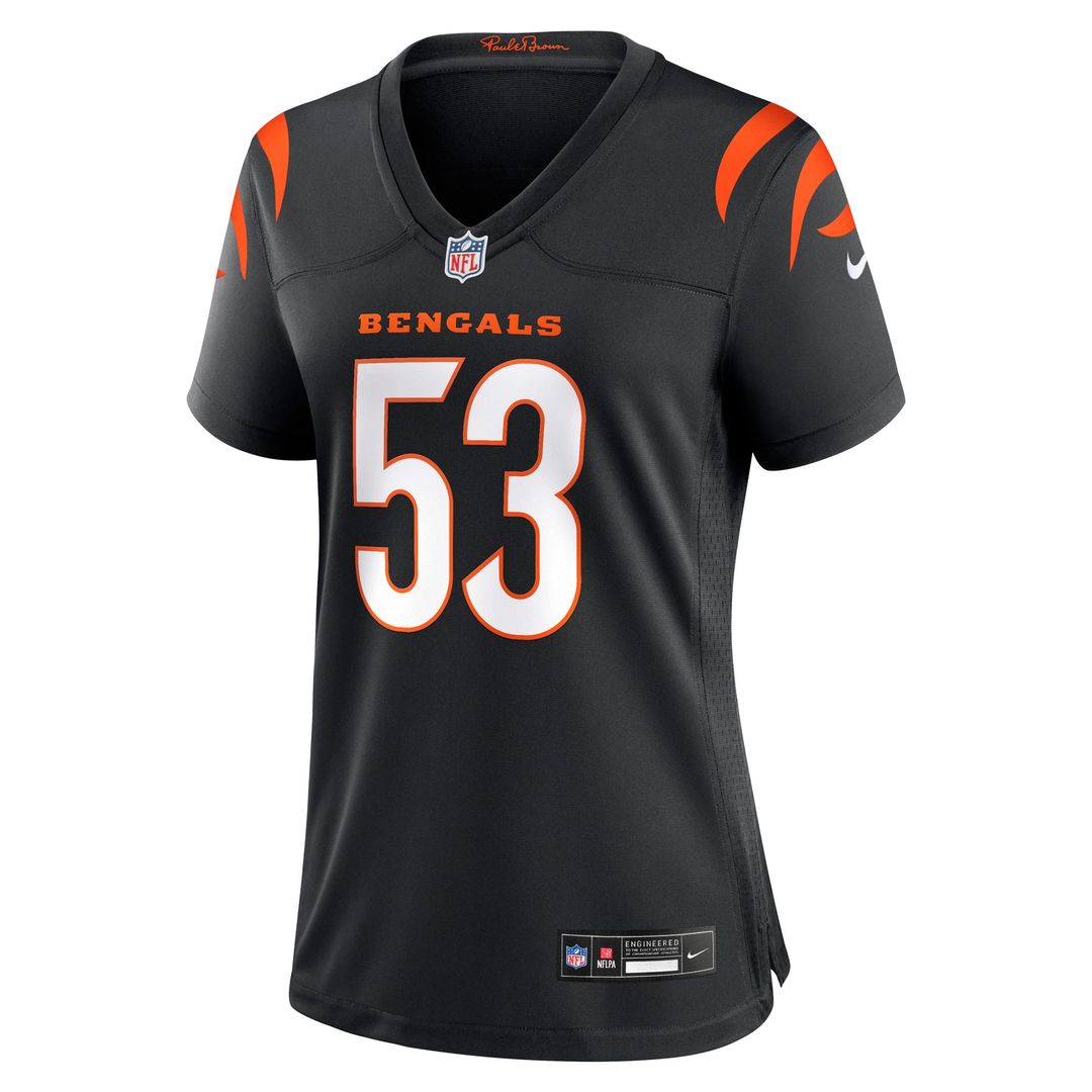 Boye Mafe Cincinnati Bengals Nike Women's Team Game Jersey -  Black
