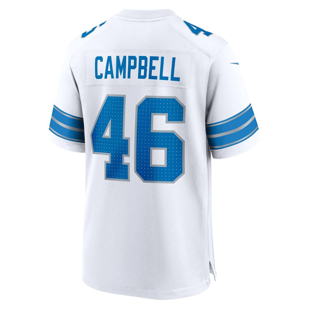 Jack Campbell Detroit Lions Nike Game Jersey - Blue