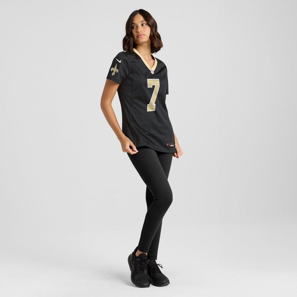Morten Andersen New Orleans Saints Nike Women's Game Retired Player Jersey - Black