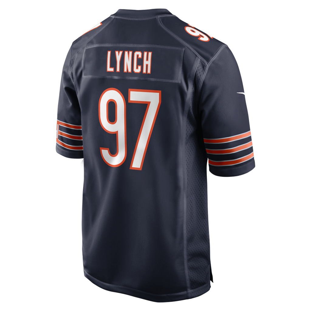 James Lynch Chicago Bears Nike Team Game Jersey -  Navy