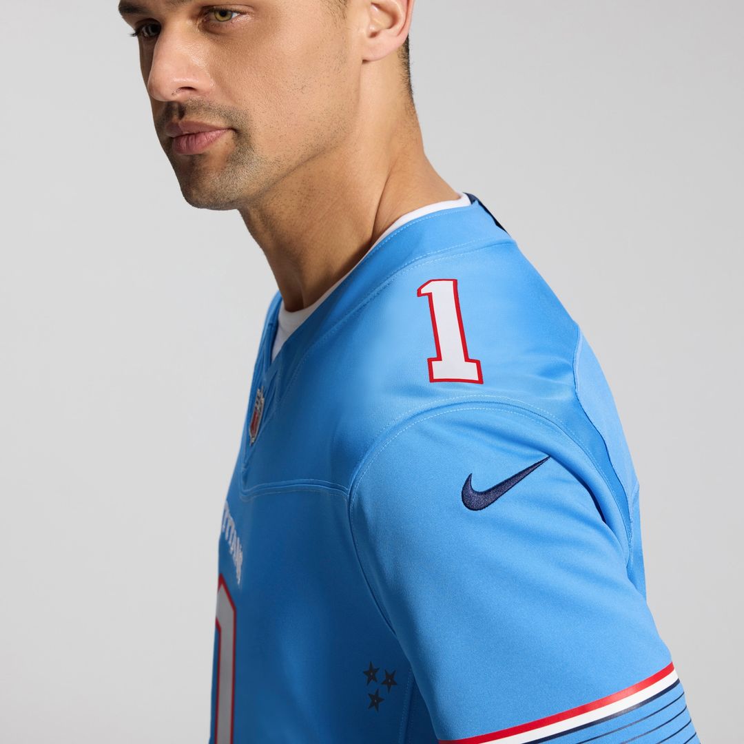 Cameron Ward Tennessee Titans Nike Vapor F.U.S.E. Stitched Limited Jersey - White
