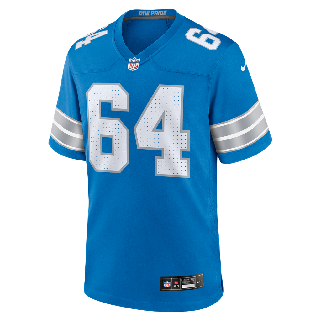 Cade Mays Detroit Lions Nike Team Game Jersey -  Blue