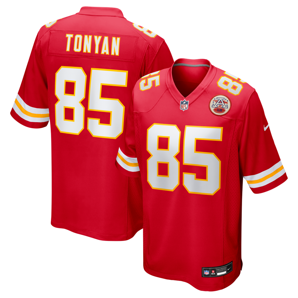 Robert Tonyan Kansas City Chiefs Nike Team Game Jersey -  Red