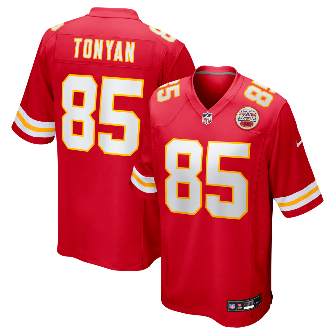 Robert Tonyan Kansas City Chiefs Nike Team Game Jersey -  Red