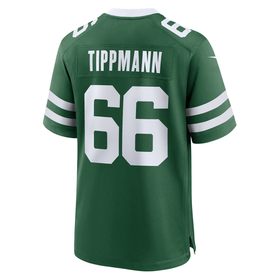 Joe Tippmann New York Jets Nike Team Game Jersey - Legacy Green