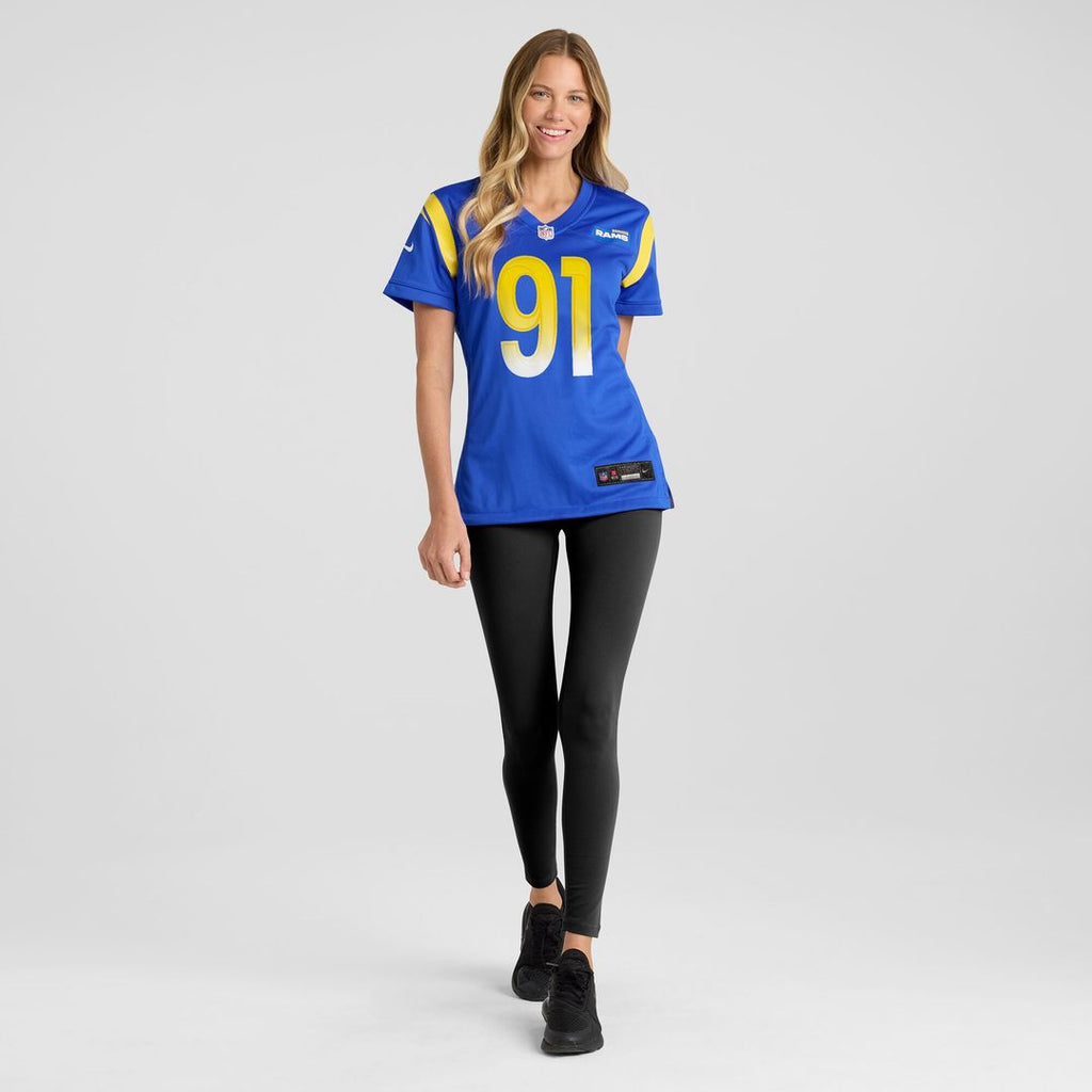 Kobie Turner Los Angeles Rams Nike Women's Home Game Jersey - Royal