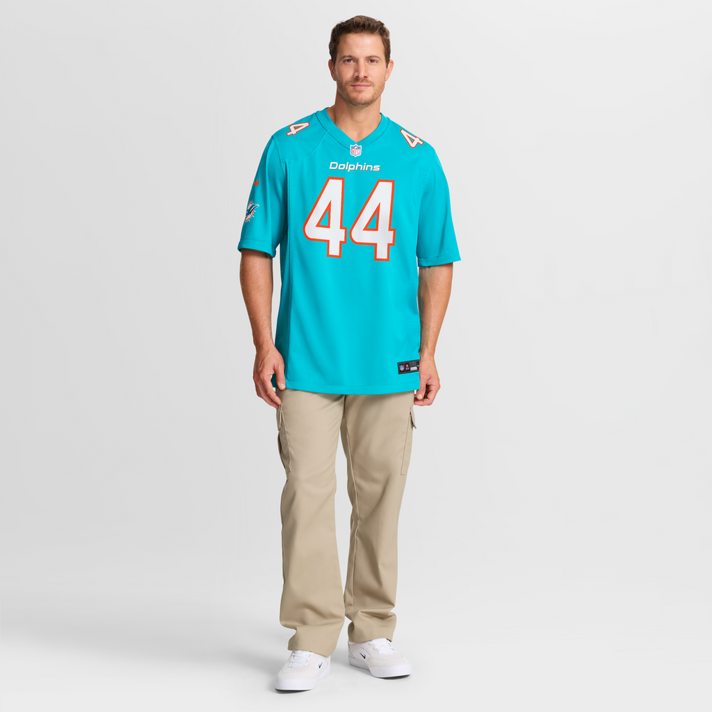Chop Robinson Miami Dolphins Nike  Player Game Jersey - Aqua