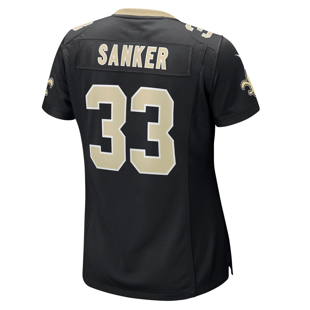 Jonas Sanker New Orleans Saints Nike Women's Team Game Jersey -  Black