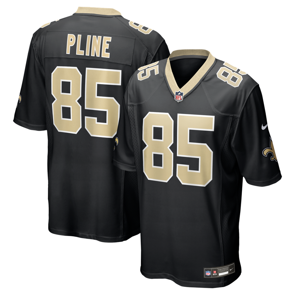 Mason Pline New Orleans Saints Nike Team Game Jersey -  Black
