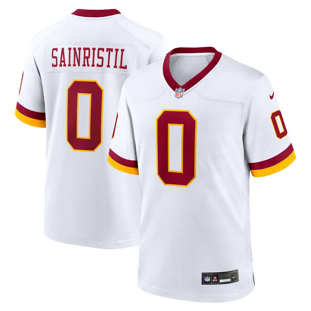 Mike Sainristil Washington Commanders Nike Game Super Bowl Era Jersey - White