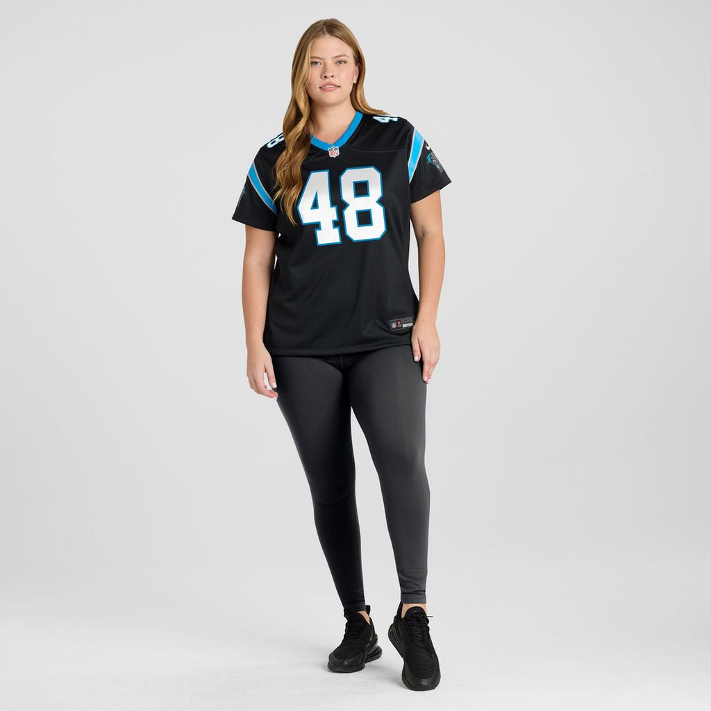 Thomas Incoom Carolina Panthers Nike Women's Team Game Jersey -  Black