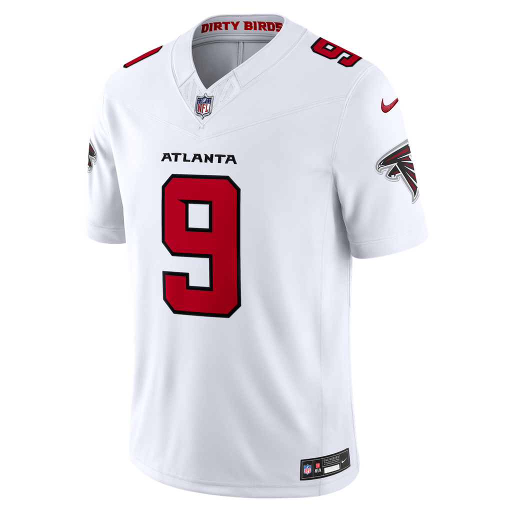 Michael Penix Jr. Atlanta Falcons Nike Vapor F.U.S.E. Stitched Limited Jersey - Red