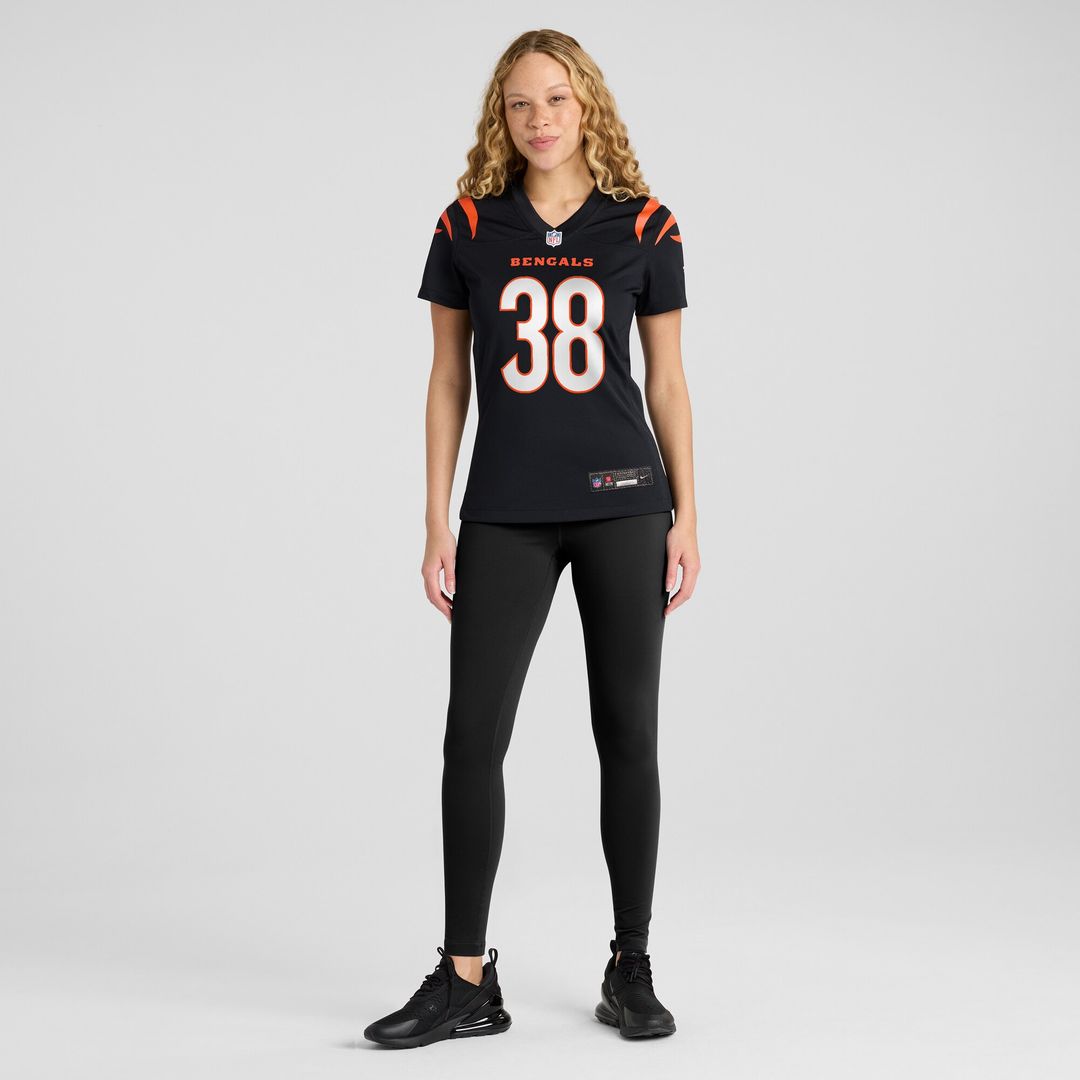 DJ Ivey Cincinnati Bengals Nike Women's Team Game Jersey -  Black