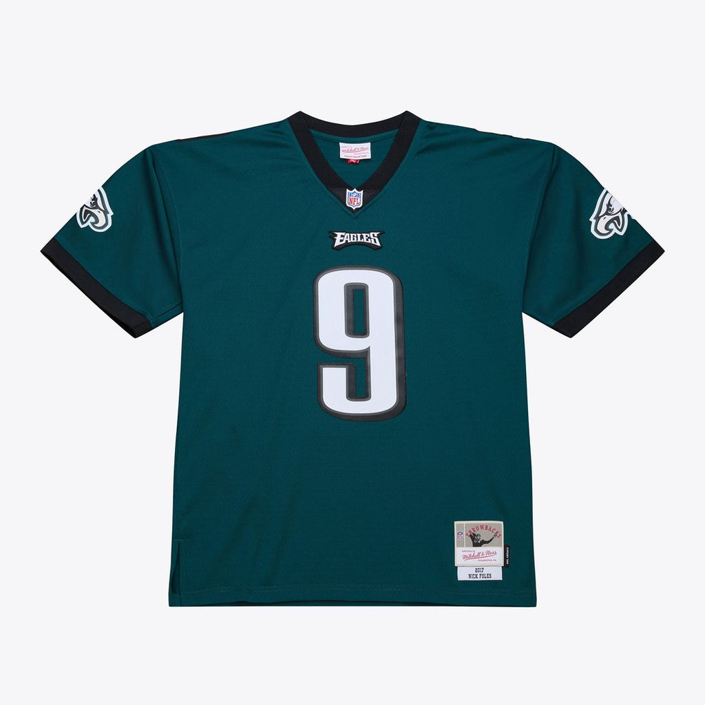Nick Foles Philadelphia Eagles Mitchell & Ness Legacy Replica Jersey - Midnight Green