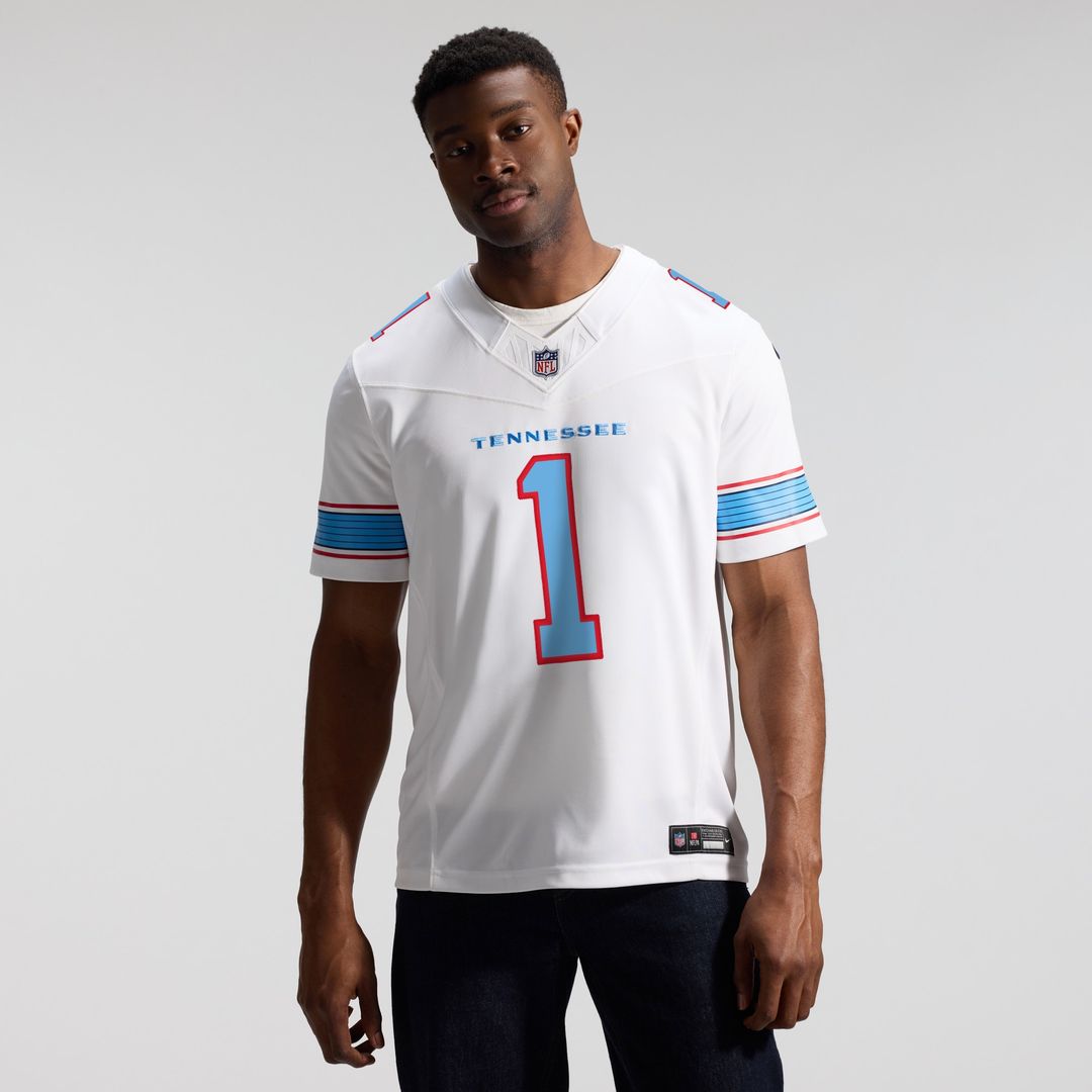Cameron Ward Tennessee Titans Nike Vapor F.U.S.E. Stitched Limited Jersey - White