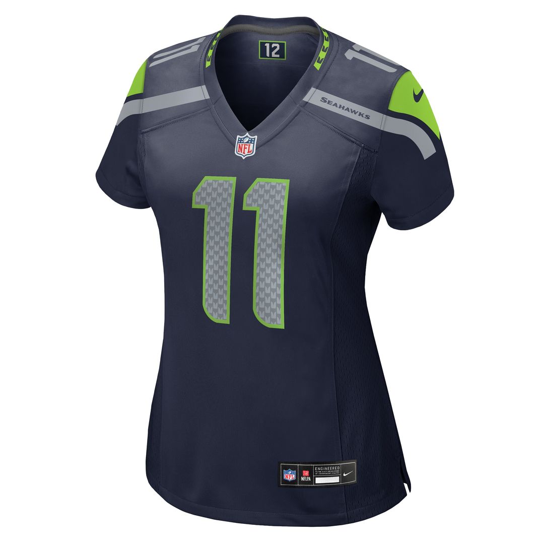 Jaxon Smith-Njigba Seattle Seahawks Nike Women's Throwback Player Game Jersey - Royal