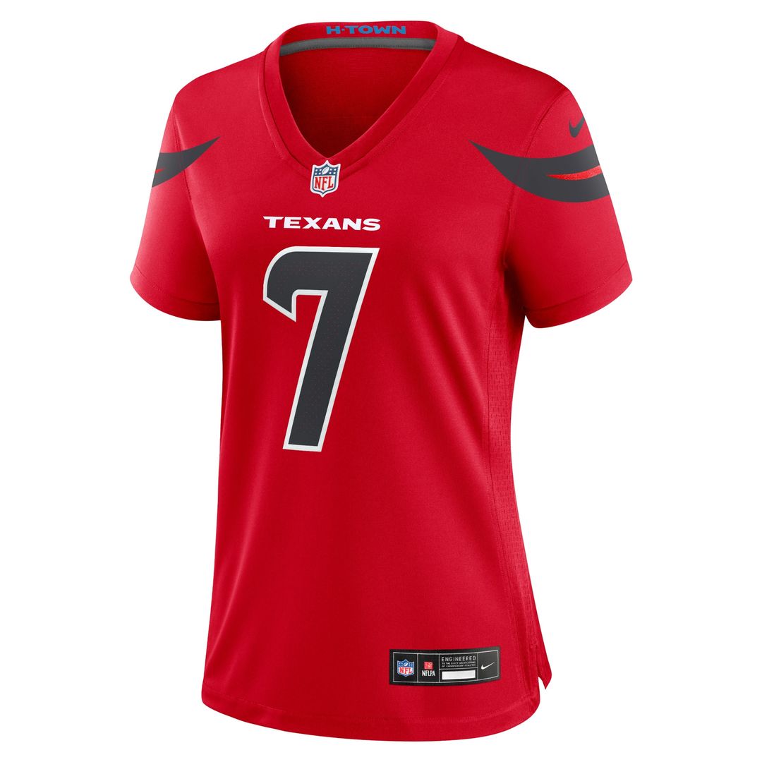 C.J. Stroud Houston Texans Nike Women's Alternate Game Jersey - Navy