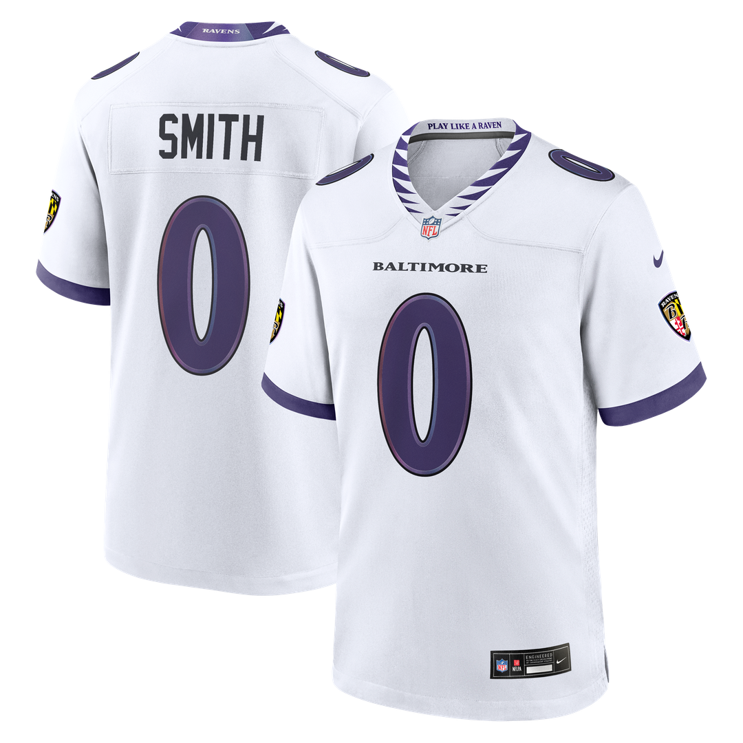 Roquan Smith Baltimore Ravens Nike Game Jersey - White