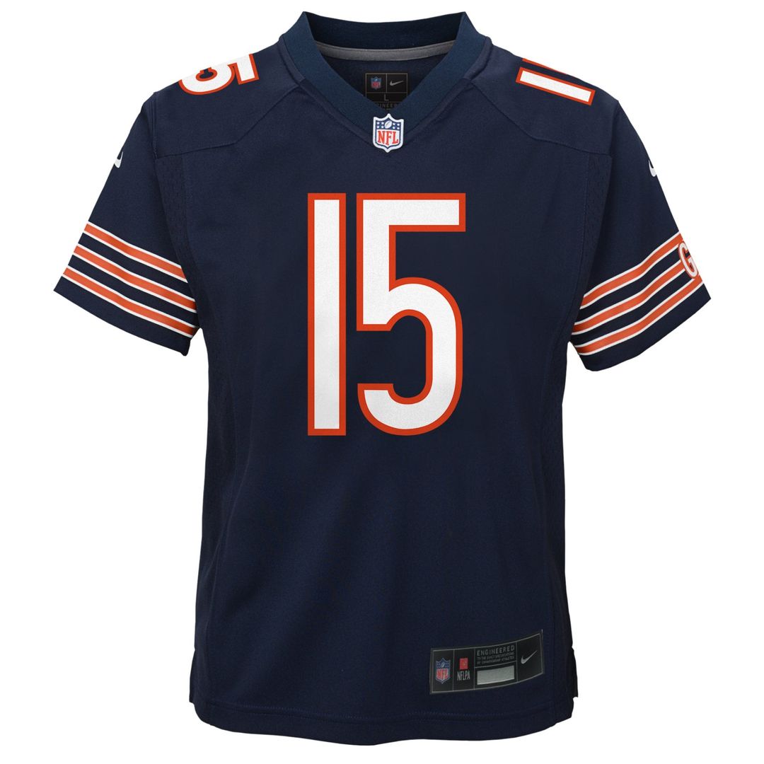 Rome Odunze Chicago Bears Nike Youth Game Jersey - Navy