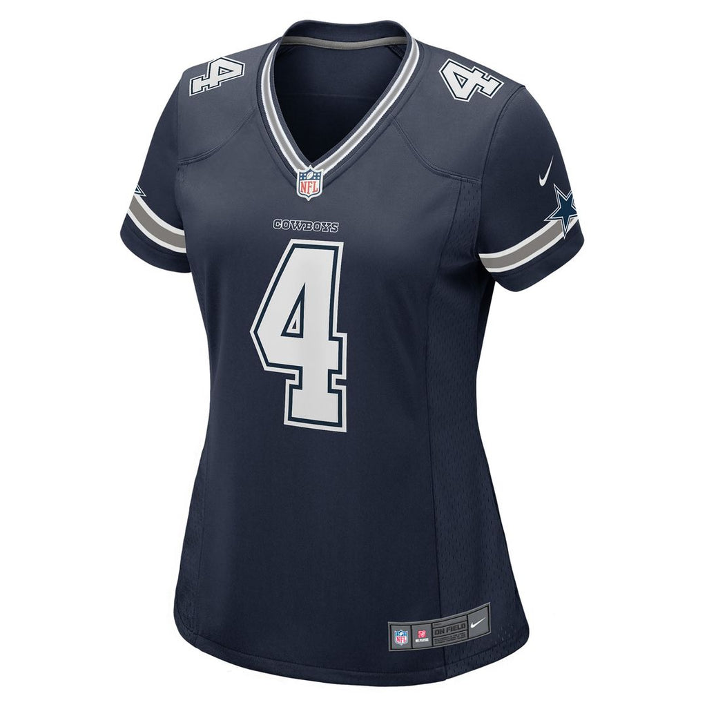 Dak Prescott Dallas Cowboys Nike Women's Alternate Game Jersey - White