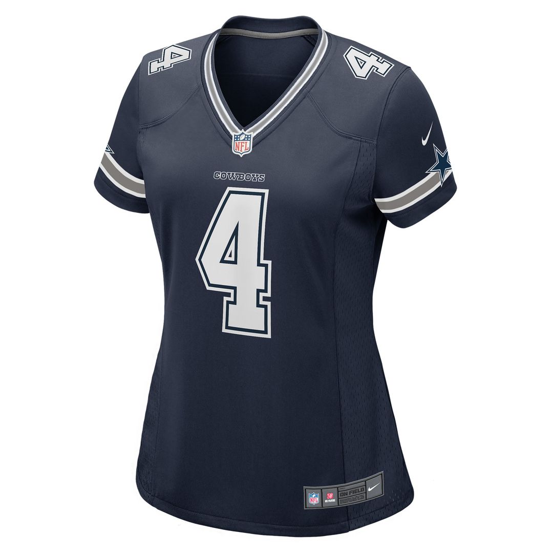 Dak Prescott Dallas Cowboys Nike Women's Alternate Game Jersey - White