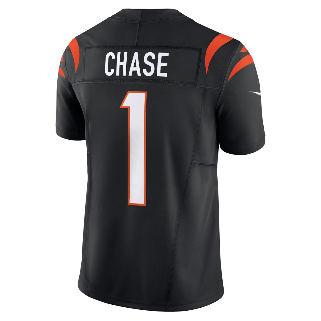 Ja'Marr Chase Cincinnati Bengals Nike Vapor F.U.S.E. Limited Jersey - Black