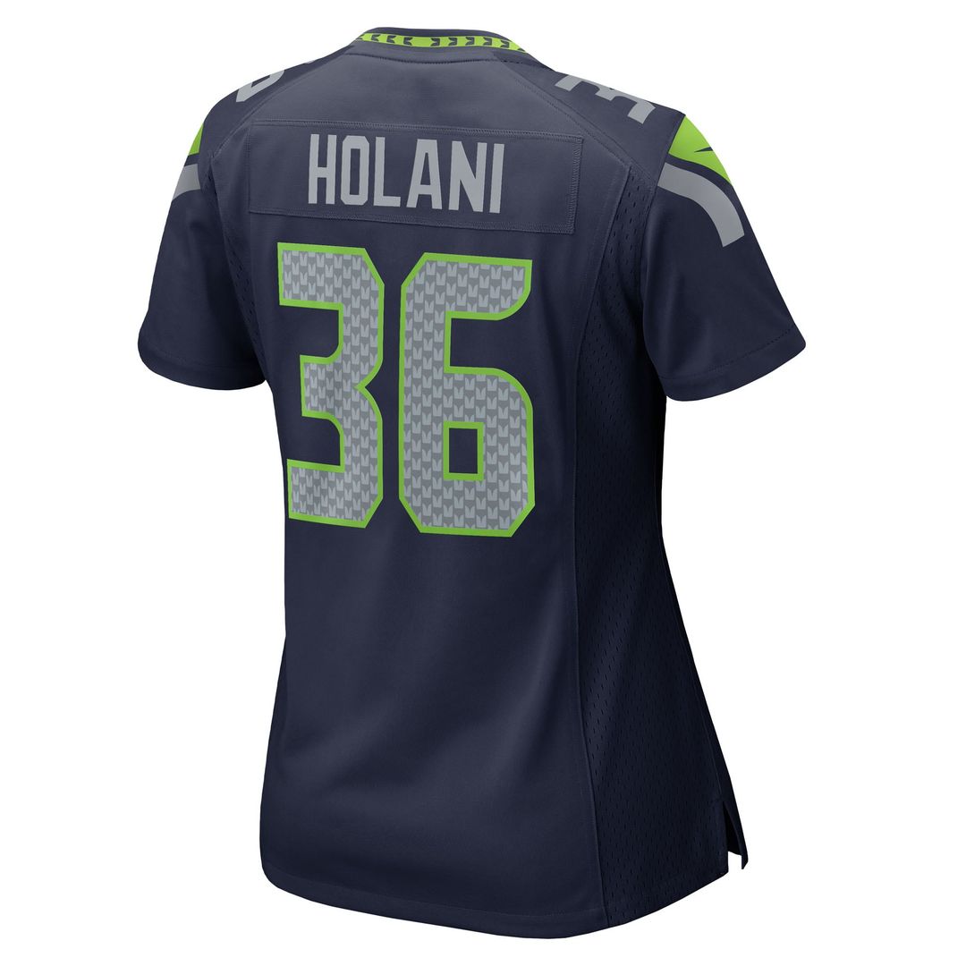 George Holani Seattle Seahawks Nike Women's Team Game Jersey -  College Navy
