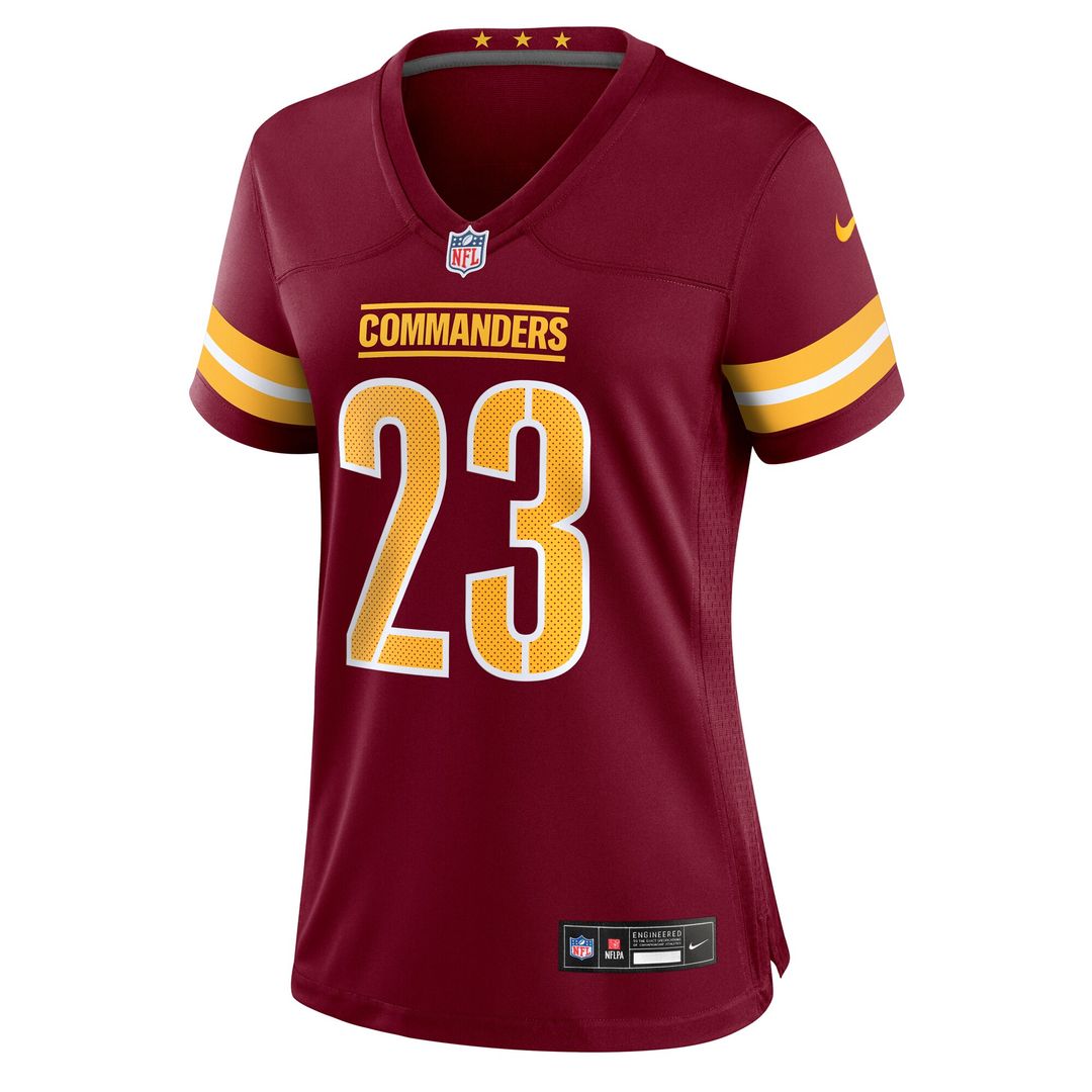 Trey Amos Washington Commanders Nike Women's Team Game Jersey -  Burgundy