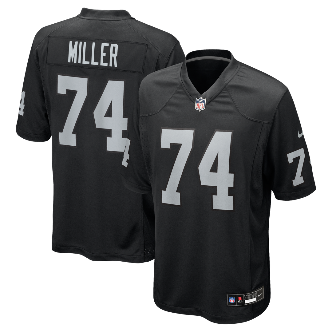 Kolton Miller Las Vegas Raiders Nike Game Jersey - Black