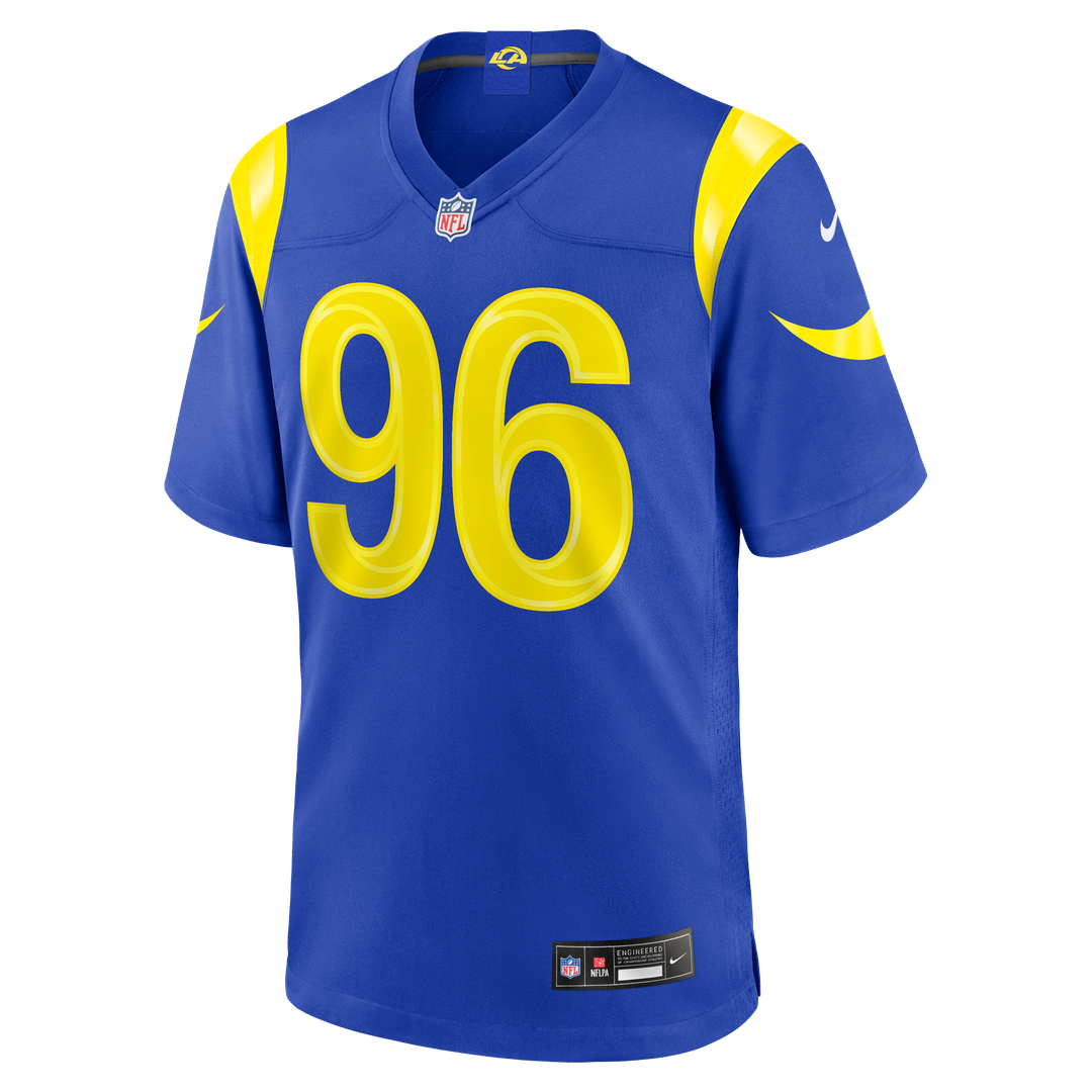 Tim Keenan III Los Angeles Rams Nike Team Game Jersey - Royal