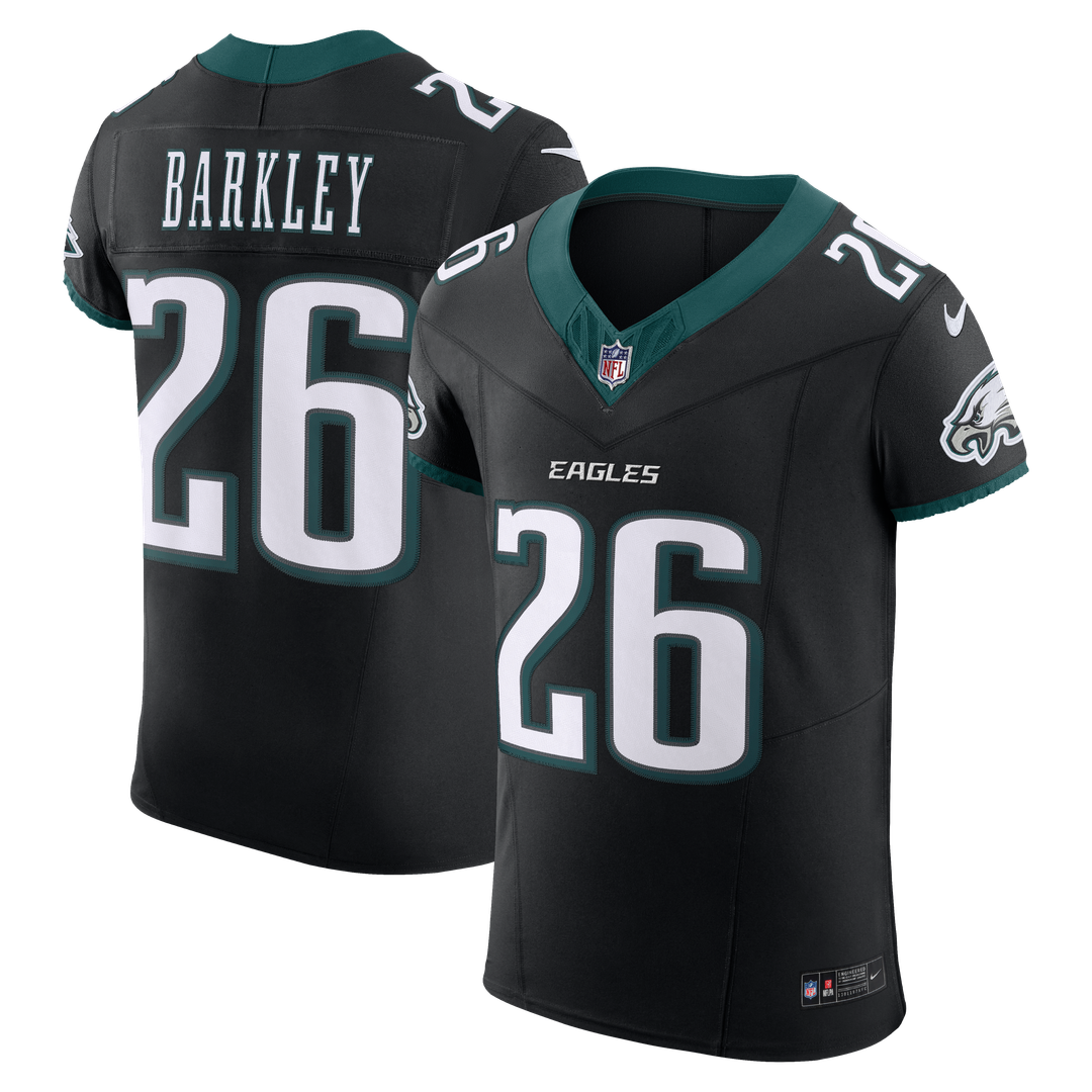 Saquon Barkley Philadelphia Eagles Nike Alternate  Vapor F.U.S.E. Elite Jersey - Kelly Green