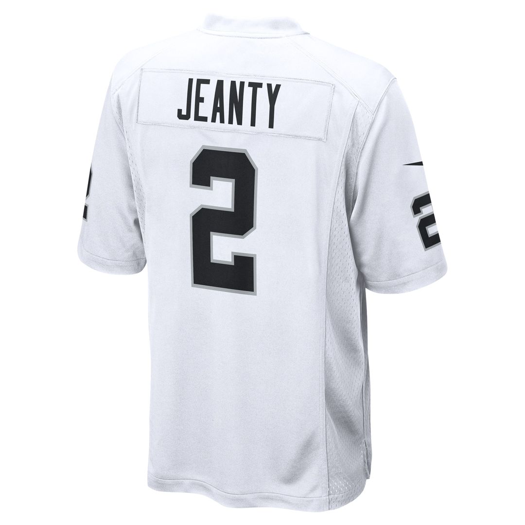 Ashton Jeanty Las Vegas Raiders Nike Game Jersey -  White