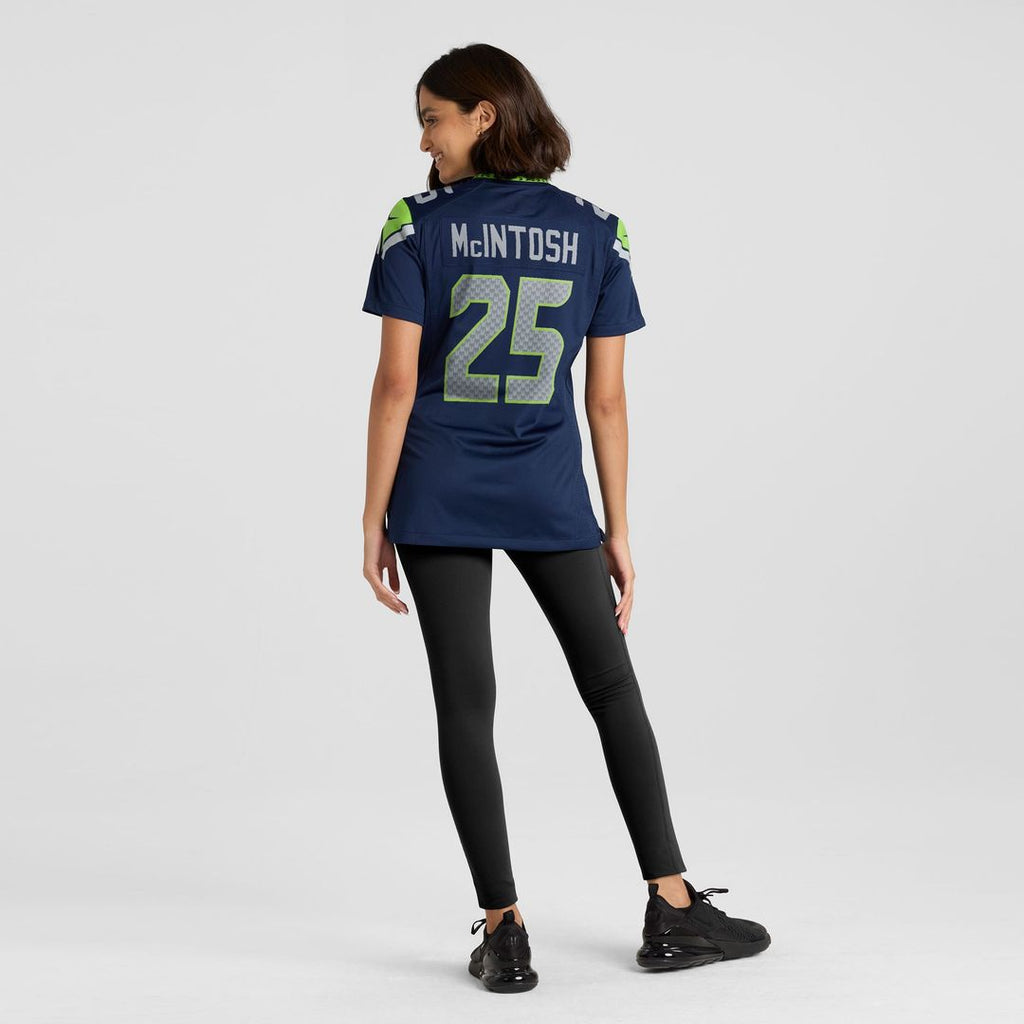 Kenny McIntosh Seattle Seahawks Nike Women's Team Game Jersey -  College Navy